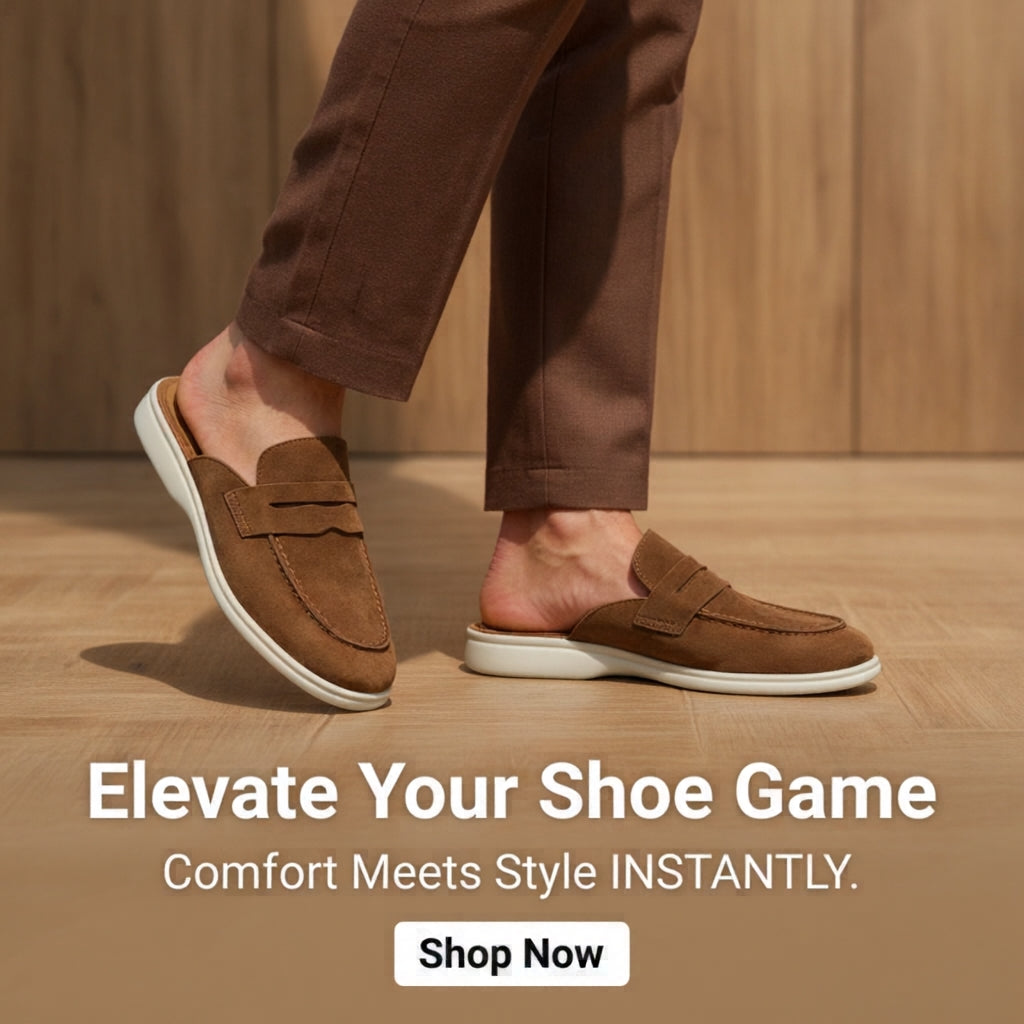 Mocassin homme en cuir véritable