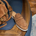 Mocassin homme en cuir véritable