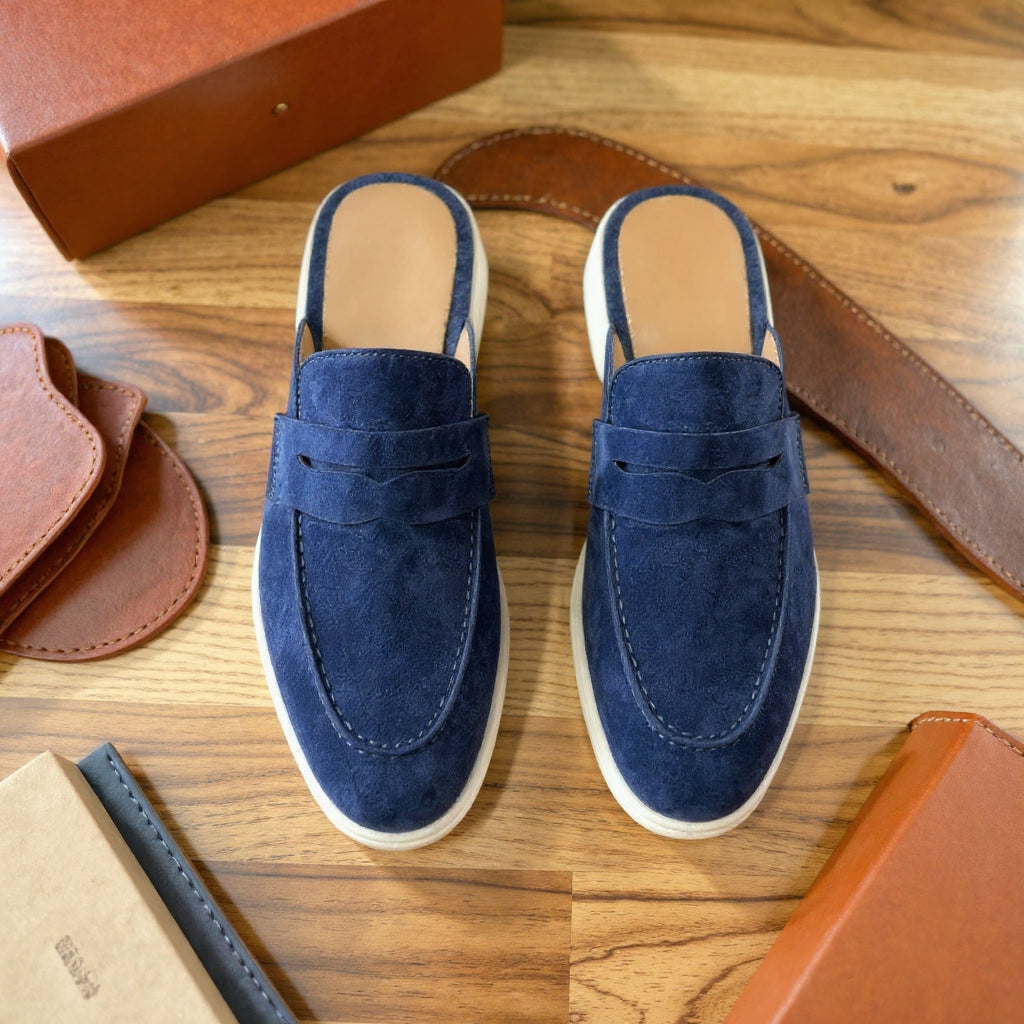 Mocassin homme en cuir véritable
